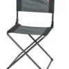 Trigano Chaise Camping Pliante Gris Noir< Chaise De Camping