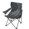 Trigano Fauteuil Camping Acier Gris Noir< Fauteuil De Camping