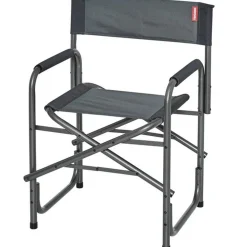 Trigano Fauteuil Directeur Gris Noir< Fauteuil De Camping