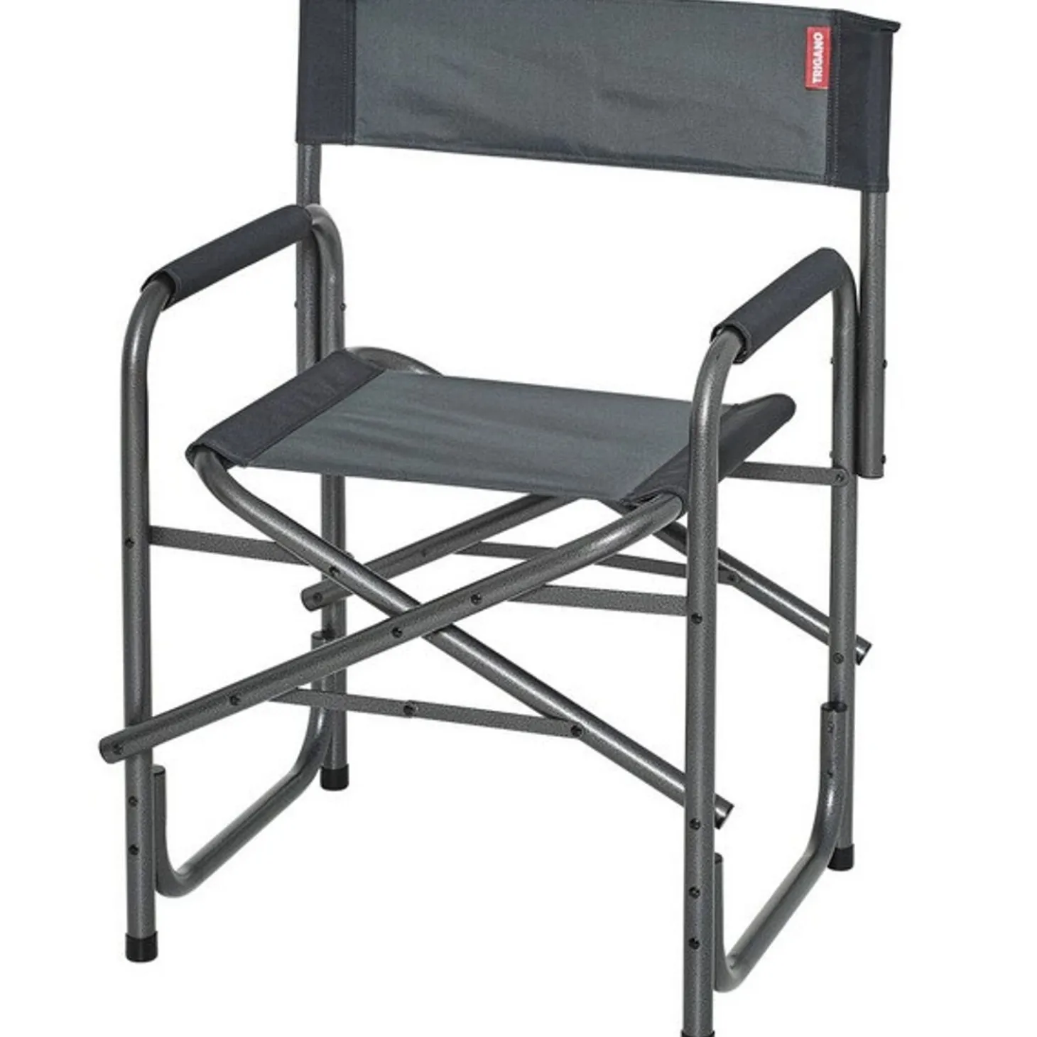 Trigano Fauteuil Directeur Gris Noir< Fauteuil De Camping