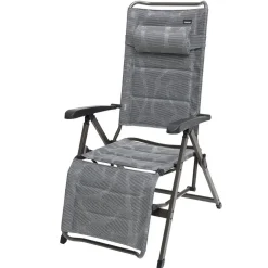 Trigano Fauteuil Relax Alu Matelasse Ecaille< Fauteuil De Camping