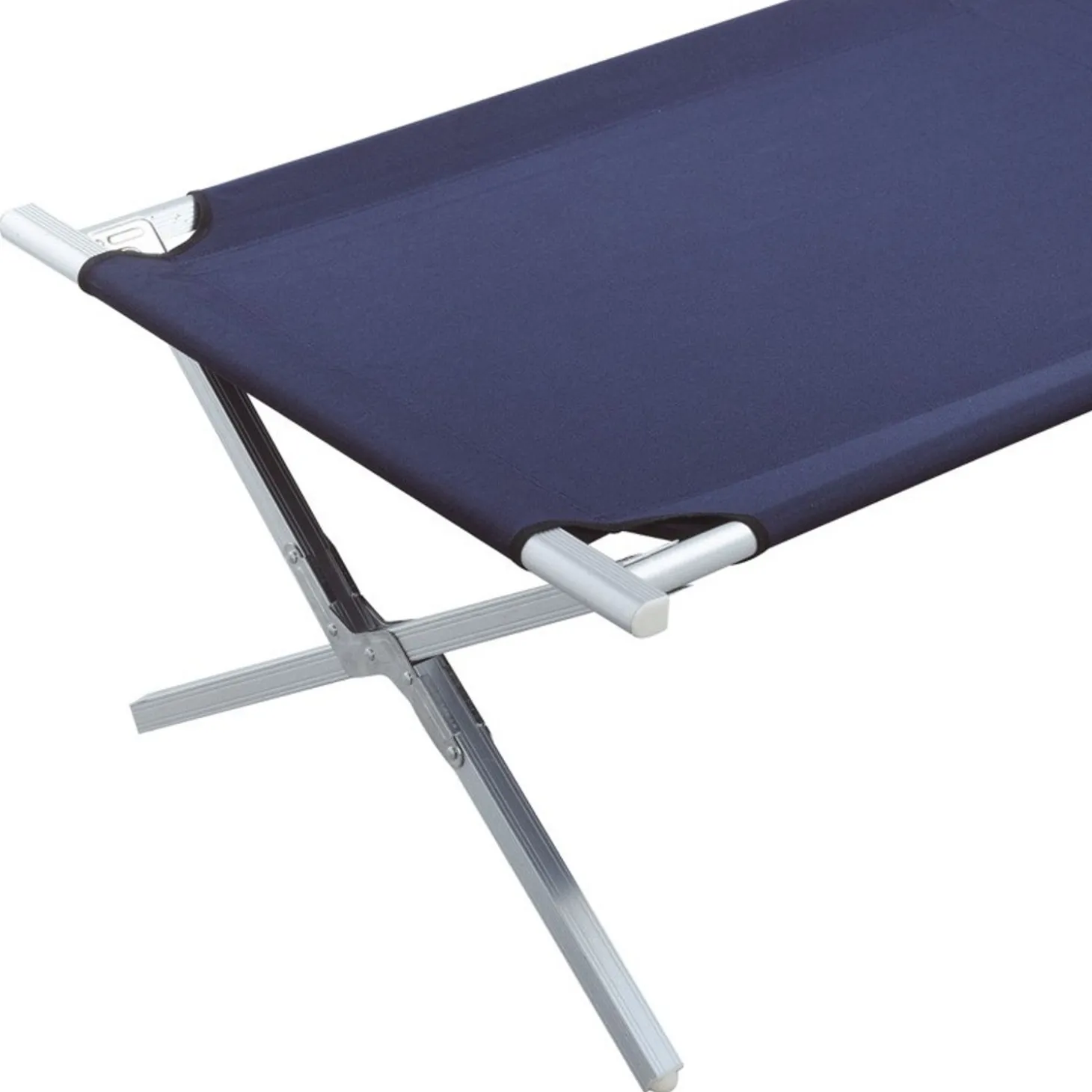 Trigano Lit De Camp Alu Bleu< Couchage