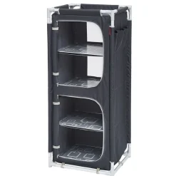 Trigano Meuble De Rangement Gris/Noir< Meuble Rangement De Camping