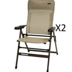 Trigano Pack 2 Fauteuils Moka Dossier Bas< Bons Plans