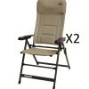 Trigano Pack 2 Fauteuils Moka Matelasses< Bons Plans