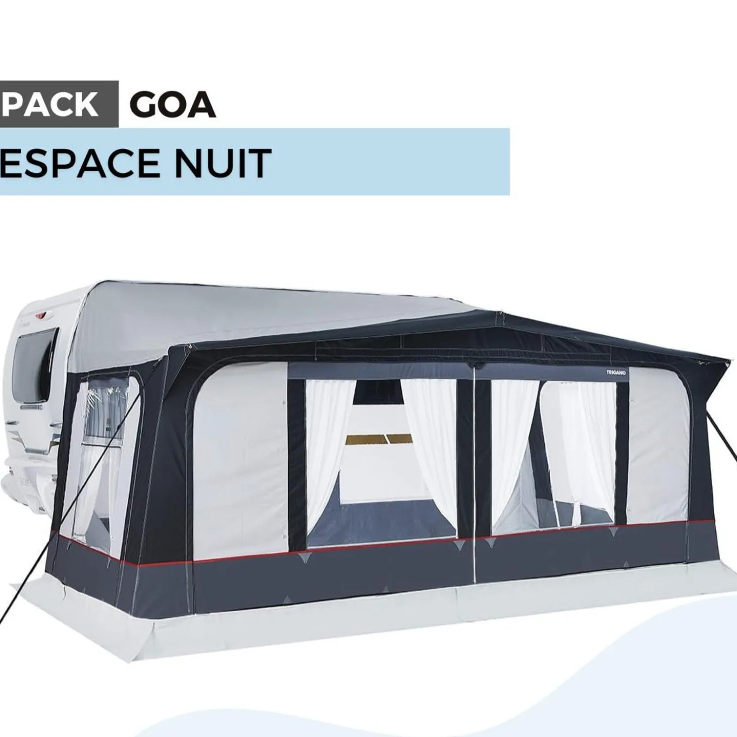 Trigano Pack Auvent Goa - Espace Nuit< Bons Plans