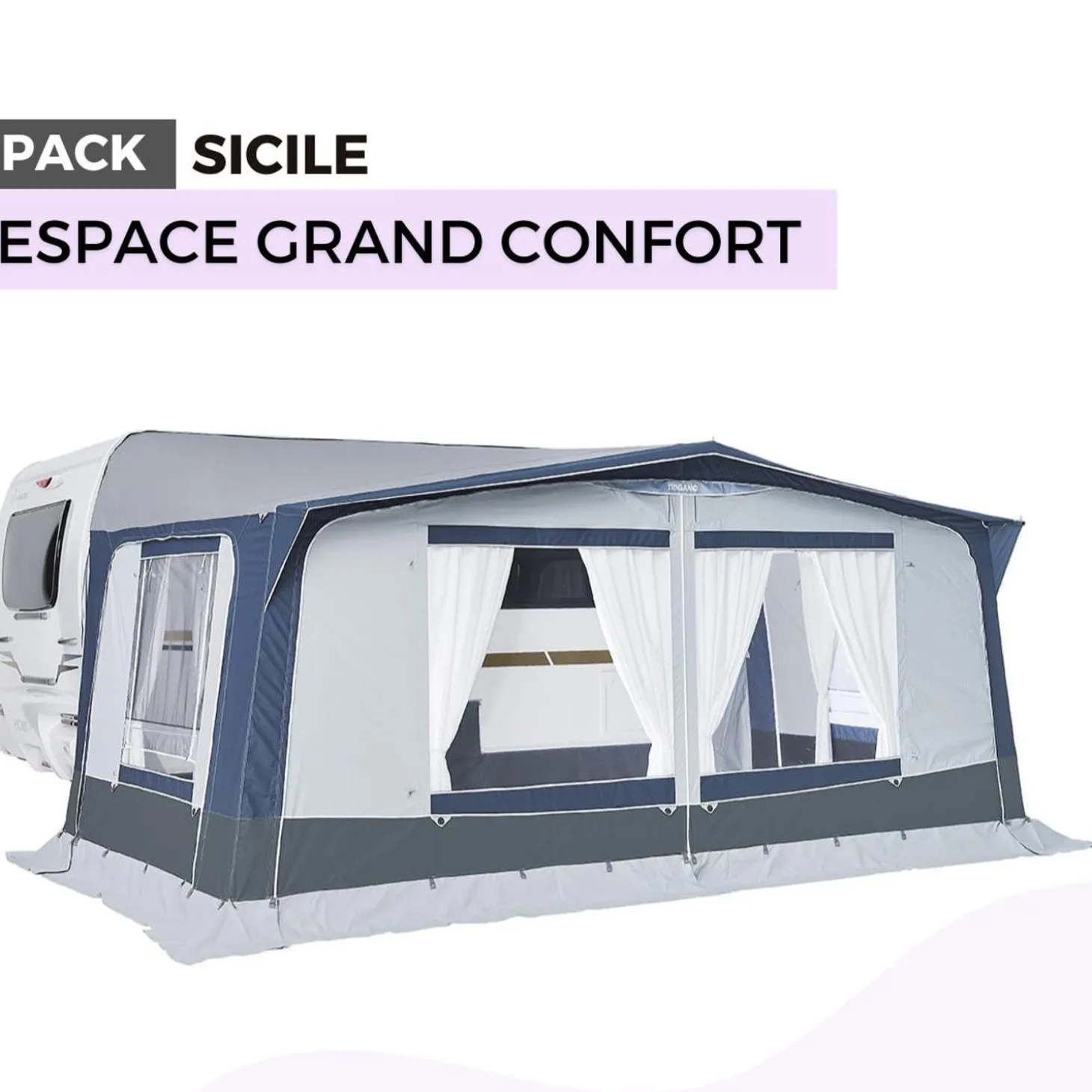 Trigano Pack Auvent Sicile - Grand Confort< Bons Plans