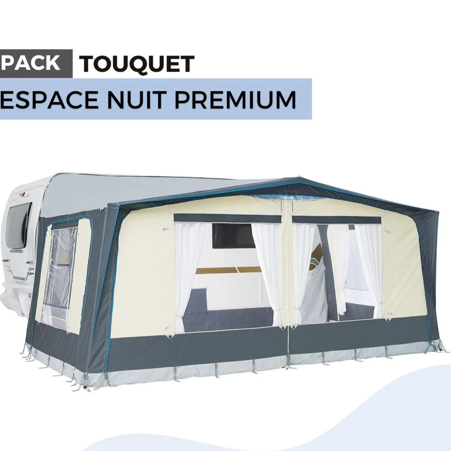 Trigano Pack Auvent Touquet - Espace Nuit Premium< Bons Plans