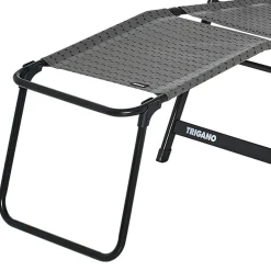 Trigano Pack Fauteuil Camping Cocoon Dossier Bas + Repose-Pied< Bons Plans