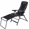 Trigano Pack Fauteuil Camping Graphite Matelasse + Repose-Pied< Bons Plans