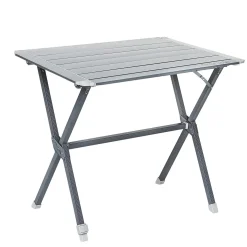 Trigano Table Camping A Clayettes Aluminium 80 Cm< Table De Camping
