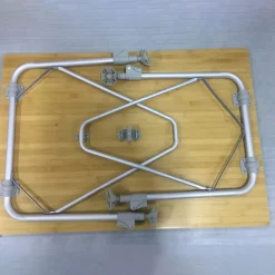 Trigano Table Camping En Bambou< Table De Camping