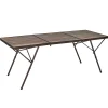 Trigano Table Valise Family Bois Flotte< Table De Camping