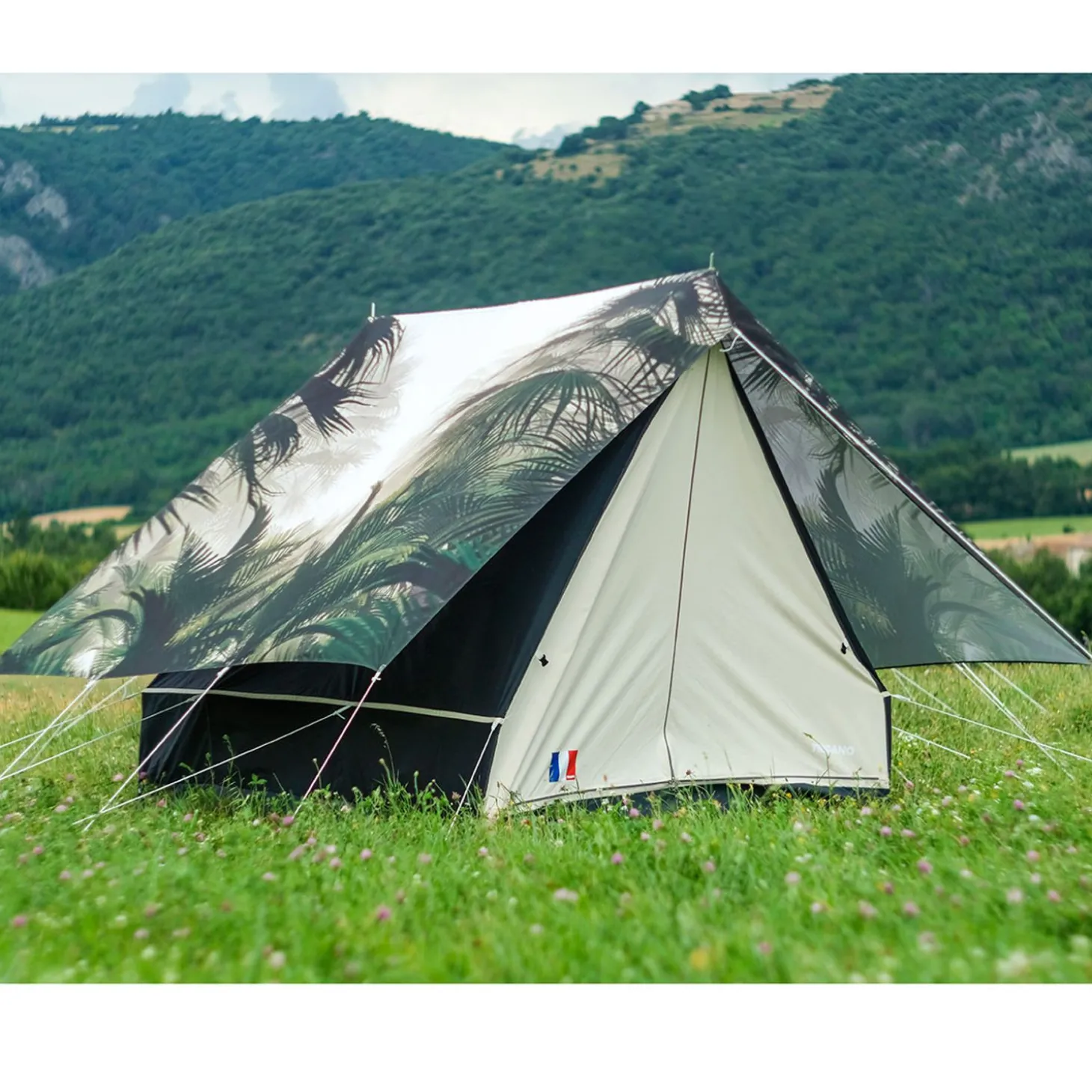 Trigano Tente Canadienne Personnalisable 3 Places Tent&Moi - < Tente Camping 3 Places