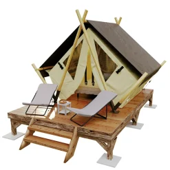 Trigano Tente Lodge 2 Places Moorea - < Tente Camping 2 Places