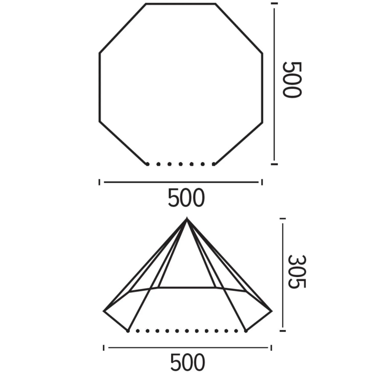 Trigano Tipi Camping Cherokee 500 - < Tente Camping Familiale