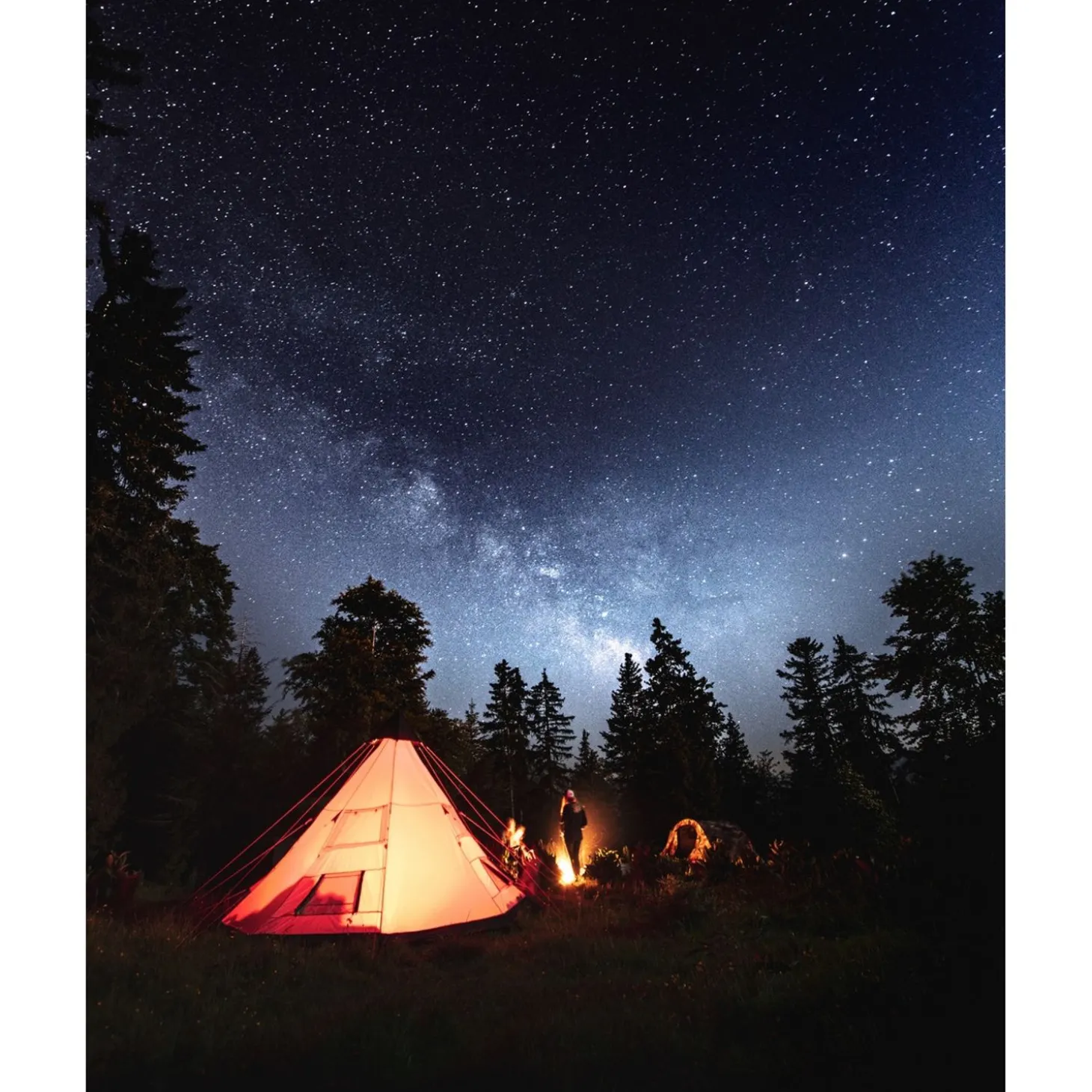 Trigano Tipi Camping Cherokee 350 - < Tente Camping Familiale