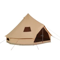 Trigano Tipi Camping Coton Gobi 8 - < Tente Camping Familiale